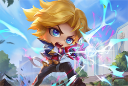 Ezreal Học Viện Chiến Binh Tí Nị  1