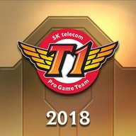 Biểu Tượng CKTG 2018 SK Telecom T1 (Vàng)