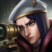 Biểu Tượng Khung Arcane Caitlyn Chỉ Huy