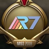 Biểu Tượng Đại Chiến Hâm Mộ MSI 2018 LLN Rainbow7