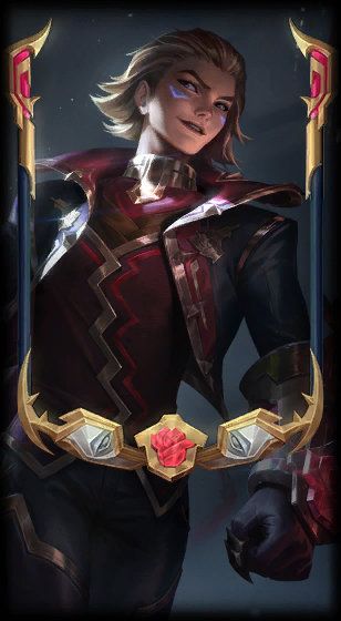 Ezreal Mặt Nạ Hoa Hồng Đen